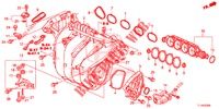 ANSAUGKRUEMMER (2.0L) für Honda ACCORD 2.0 EXECUTIVE 4 Türen 6 gang-Schaltgetriebe 2015
