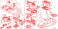 INNENLEUCHTE (2) für Honda ACCORD 2.0 EXECUTIVE 4 Türen 6 gang-Schaltgetriebe 2015