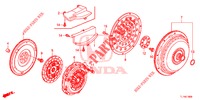 KUPPLUNG/DREHMOMENTWANDLER  für Honda ACCORD 2.0 EXECUTIVE 4 Türen 6 gang-Schaltgetriebe 2015