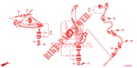 GELENK, VORNE  für Honda ACCORD DIESEL 2.2 COMFORT 4 Türen 6 gang-Schaltgetriebe 2015