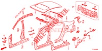 AUSSENBLECHE/TAFEL, HINTEN  für Honda ACCORD DIESEL 2.2 ELEGANCE 4 Türen 6 gang-Schaltgetriebe 2015