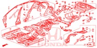 BODEN/INNENBLECHE  für Honda ACCORD DIESEL 2.2 ELEGANCE 4 Türen 6 gang-Schaltgetriebe 2015