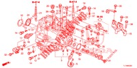 GETRIEBEGEHAEUSE (DIESEL) für Honda ACCORD DIESEL 2.2 ELEGANCE 4 Türen 6 gang-Schaltgetriebe 2015