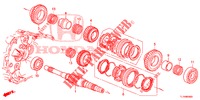 HAUPTWELLE (DIESEL) für Honda ACCORD DIESEL 2.2 ELEGANCE 4 Türen 6 gang-Schaltgetriebe 2015