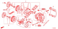 KLIMAANLAGE (COMPRESSEUR) (DIESEL) für Honda ACCORD DIESEL 2.2 ELEGANCE 4 Türen 6 gang-Schaltgetriebe 2015