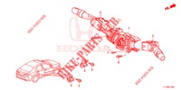 KOMBISCHALTER  für Honda ACCORD DIESEL 2.2 ELEGANCE 4 Türen 6 gang-Schaltgetriebe 2015