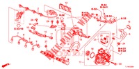 KRAFTSTOFF, SCHIENE/HOCHDRUCKPUMPE (DIESEL) für Honda ACCORD DIESEL 2.2 ELEGANCE 4 Türen 6 gang-Schaltgetriebe 2015