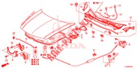 MOTORHAUBE (LH) für Honda ACCORD DIESEL 2.2 ELEGANCE 4 Türen 6 gang-Schaltgetriebe 2015