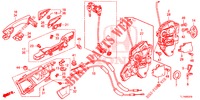 TUERSCHLOESSER, VORNE/AEUSSERER GRIFF  für Honda ACCORD DIESEL 2.2 ELEGANCE 4 Türen 6 gang-Schaltgetriebe 2015