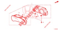 DREHZAHLMESSER  für Honda ACCORD DIESEL 2.2 ELEGANCE 4 Türen 5 gang automatikgetriebe 2015