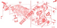 OELPUMPE (2.0L) für Honda ACCORD DIESEL 2.2 ELEGANCE 4 Türen 5 gang automatikgetriebe 2015