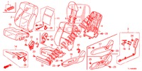 VORDERSITZ/SITZGURTE (G.) (LH) für Honda ACCORD DIESEL 2.2 ELEGANCE PACK 4 Türen 6 gang-Schaltgetriebe 2015