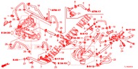 WASSERSCHLAUCH/HEIZUNGSSCHACHT (DIESEL) für Honda ACCORD DIESEL 2.2 S 4 Türen 5 gang automatikgetriebe 2015