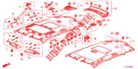 DACHVERKLEIDUNG  für Honda ACCORD TOURER DIESEL 2.2 COMFORT 5 Türen 6 gang-Schaltgetriebe 2013