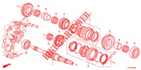 HAUPTWELLE (DIESEL) für Honda ACCORD TOURER DIESEL 2.2 COMFORT 5 Türen 6 gang-Schaltgetriebe 2013