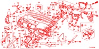 INSTRUMENTENBRETT, OBEN (LH) für Honda ACCORD TOURER DIESEL 2.2 COMFORT 5 Türen 6 gang-Schaltgetriebe 2013