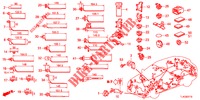 KABELBAUMBAND/BUEGEL (LH) für Honda ACCORD TOURER DIESEL 2.2 COMFORT 5 Türen 6 gang-Schaltgetriebe 2013