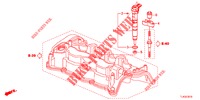 KRAFTSTOFFEINSPRITZUNG (DIESEL) für Honda ACCORD TOURER DIESEL 2.2 COMFORT 5 Türen 6 gang-Schaltgetriebe 2013