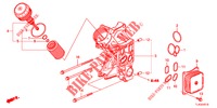 OELFILTERGEHAEUSE (DIESEL) für Honda ACCORD TOURER DIESEL 2.2 COMFORT 5 Türen 6 gang-Schaltgetriebe 2013