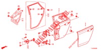 TUERBLECHE, HINTEN(4D)  für Honda ACCORD TOURER DIESEL 2.2 COMFORT 5 Türen 6 gang-Schaltgetriebe 2013