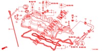 ZYLINDERKOPFDECKEL (DIESEL) für Honda ACCORD TOURER DIESEL 2.2 COMFORT 5 Türen 6 gang-Schaltgetriebe 2013