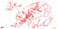 KABELBAUM (1) (LH) für Honda ACCORD TOURER DIESEL 2.2 COMFORT 5 Türen 5 gang automatikgetriebe 2013