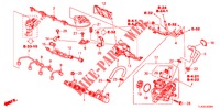 KRAFTSTOFF, SCHIENE/HOCHDRUCKPUMPE (DIESEL) für Honda ACCORD TOURER DIESEL 2.2 COMFORT 5 Türen 5 gang automatikgetriebe 2013
