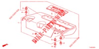 MOTORABDECKUNG (DIESEL) für Honda ACCORD TOURER DIESEL 2.2 COMFORT 5 Türen 5 gang automatikgetriebe 2013