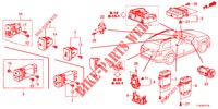 SCHALTER (LH) für Honda ACCORD TOURER DIESEL 2.2 COMFORT 5 Türen 5 gang automatikgetriebe 2013