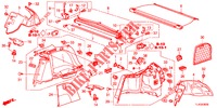 SEITENWANDVERKLEIDUNG(2D)  für Honda ACCORD TOURER DIESEL 2.2 COMFORT 5 Türen 5 gang automatikgetriebe 2013