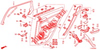 TUERVERKLEIDUNG, HINTEN(4D)  für Honda ACCORD TOURER DIESEL 2.2 COMFORT 5 Türen 5 gang automatikgetriebe 2013