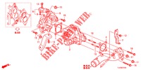 WIRBELSTEUERVENTIL (DIESEL) für Honda ACCORD TOURER DIESEL 2.2 COMFORT 5 Türen 5 gang automatikgetriebe 2013
