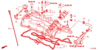 ZYLINDERKOPFDECKEL (DIESEL) für Honda ACCORD TOURER DIESEL 2.2 COMFORT 5 Türen 5 gang automatikgetriebe 2013