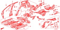 BODEN/INNENBLECHE  für Honda ACCORD TOURER DIESEL 2.2 S 5 Türen 6 gang-Schaltgetriebe 2013