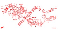 EGR STEUERVENTIL (DIESEL) für Honda ACCORD TOURER DIESEL 2.2 S 5 Türen 6 gang-Schaltgetriebe 2013