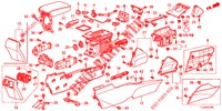 KONSOLE (LH) für Honda ACCORD TOURER DIESEL 2.2 S 5 Türen 6 gang-Schaltgetriebe 2013