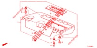 MOTORABDECKUNG (DIESEL) für Honda ACCORD TOURER DIESEL 2.2 S 5 Türen 6 gang-Schaltgetriebe 2013