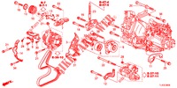 MOTORHALTERUNG (DIESEL) für Honda ACCORD TOURER DIESEL 2.2 S 5 Türen 6 gang-Schaltgetriebe 2013