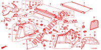 SEITENWANDVERKLEIDUNG(2D)  für Honda ACCORD TOURER DIESEL 2.2 S 5 Türen 6 gang-Schaltgetriebe 2013