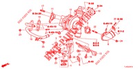TURBOLADER SYSTEM (DIESEL) für Honda ACCORD TOURER DIESEL 2.2 S 5 Türen 6 gang-Schaltgetriebe 2013