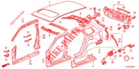 AUSSENBLECHE/TAFEL, HINTEN  für Honda ACCORD TOURER DIESEL 2.2 S 5 Türen 5 gang automatikgetriebe 2013