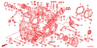 GETRIEBEGEHAEUSE (DIESEL) für Honda ACCORD TOURER DIESEL 2.2 S 5 Türen 5 gang automatikgetriebe 2013