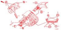 GUMMITUELLE (ARRIERE) für Honda ACCORD TOURER DIESEL 2.2 S 5 Türen 5 gang automatikgetriebe 2013