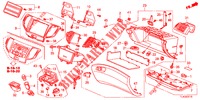 INSTRUMENT, ZIERSTUECK (COTE DE PASSAGER) (LH) für Honda ACCORD TOURER DIESEL 2.2 S 5 Türen 5 gang automatikgetriebe 2013