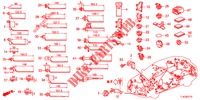 KABELBAUMBAND/BUEGEL (LH) für Honda ACCORD TOURER DIESEL 2.2 S 5 Türen 5 gang automatikgetriebe 2013