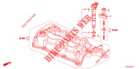 KRAFTSTOFFEINSPRITZUNG (DIESEL) für Honda ACCORD TOURER DIESEL 2.2 S 5 Türen 5 gang automatikgetriebe 2013