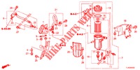 KRAFTSTOFFSIEB (DIESEL) (AT) für Honda ACCORD TOURER DIESEL 2.2 S 5 Türen 5 gang automatikgetriebe 2013
