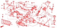 SERVOLENKGETRIEBE (EPS) (DIESEL) (LH) für Honda ACCORD TOURER DIESEL 2.2 S 5 Türen 5 gang automatikgetriebe 2013