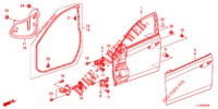 TUERTAFELN, VORNE(2D)  für Honda ACCORD TOURER DIESEL 2.2 S 5 Türen 5 gang automatikgetriebe 2013