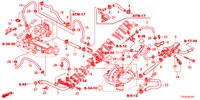 WASSERSCHLAUCH/HEIZUNGSSCHACHT (DIESEL) für Honda ACCORD TOURER DIESEL 2.2 S 5 Türen 5 gang automatikgetriebe 2013